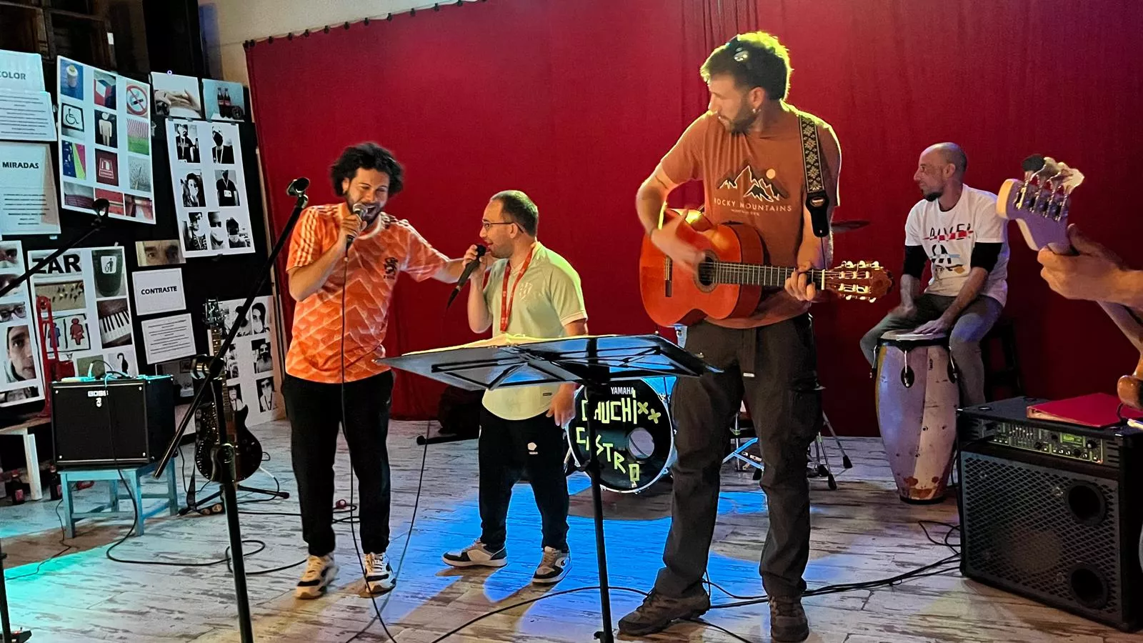 Jam session de Diversario celebrada en La Catalítica