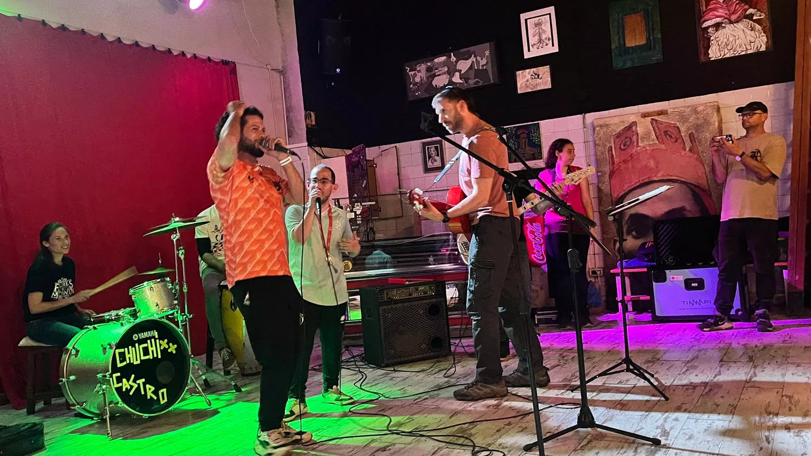 Jam session de Diversario celebrada en La Catalítica