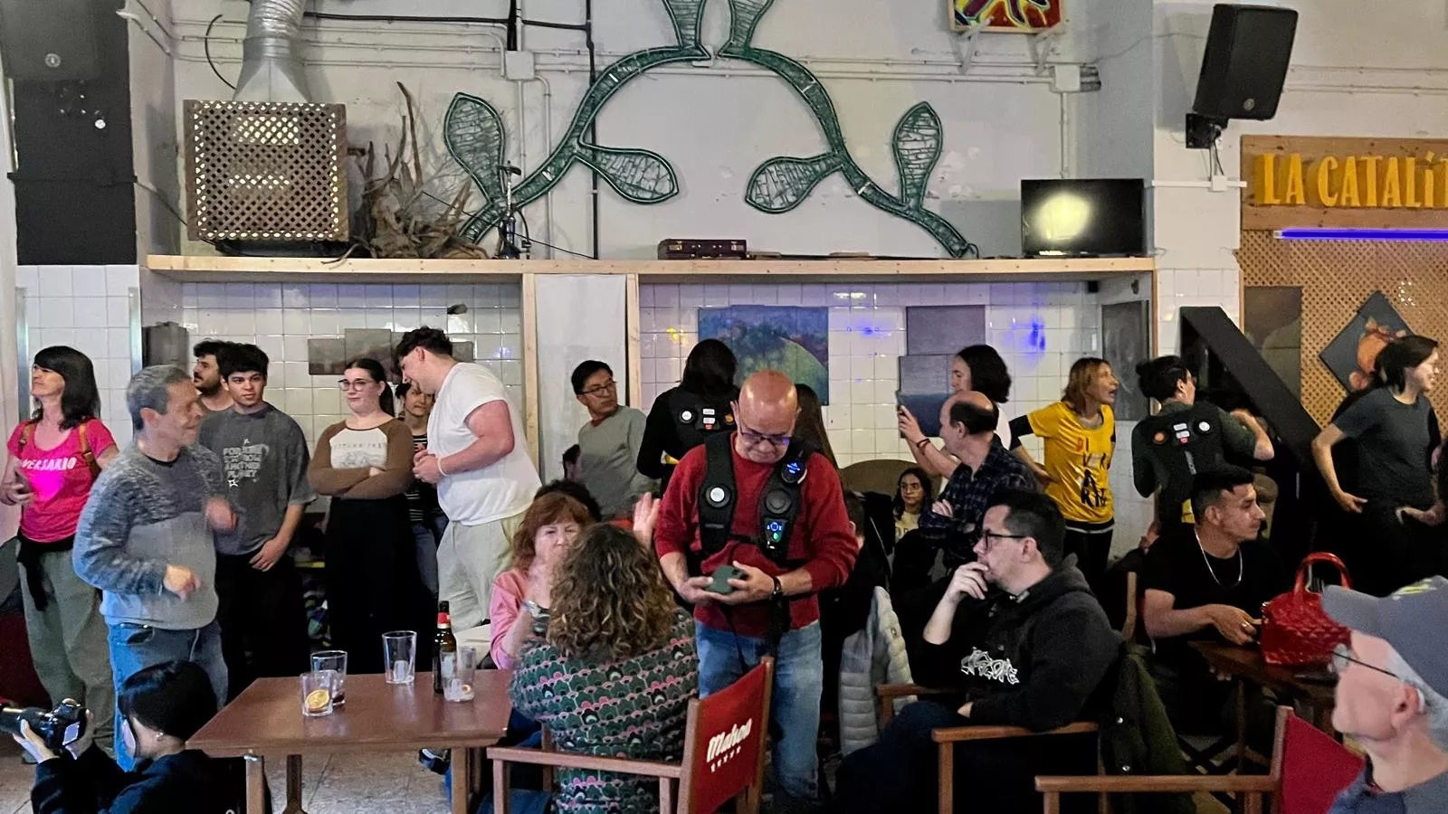 Jam session de Diversario celebrada en La Catalítica