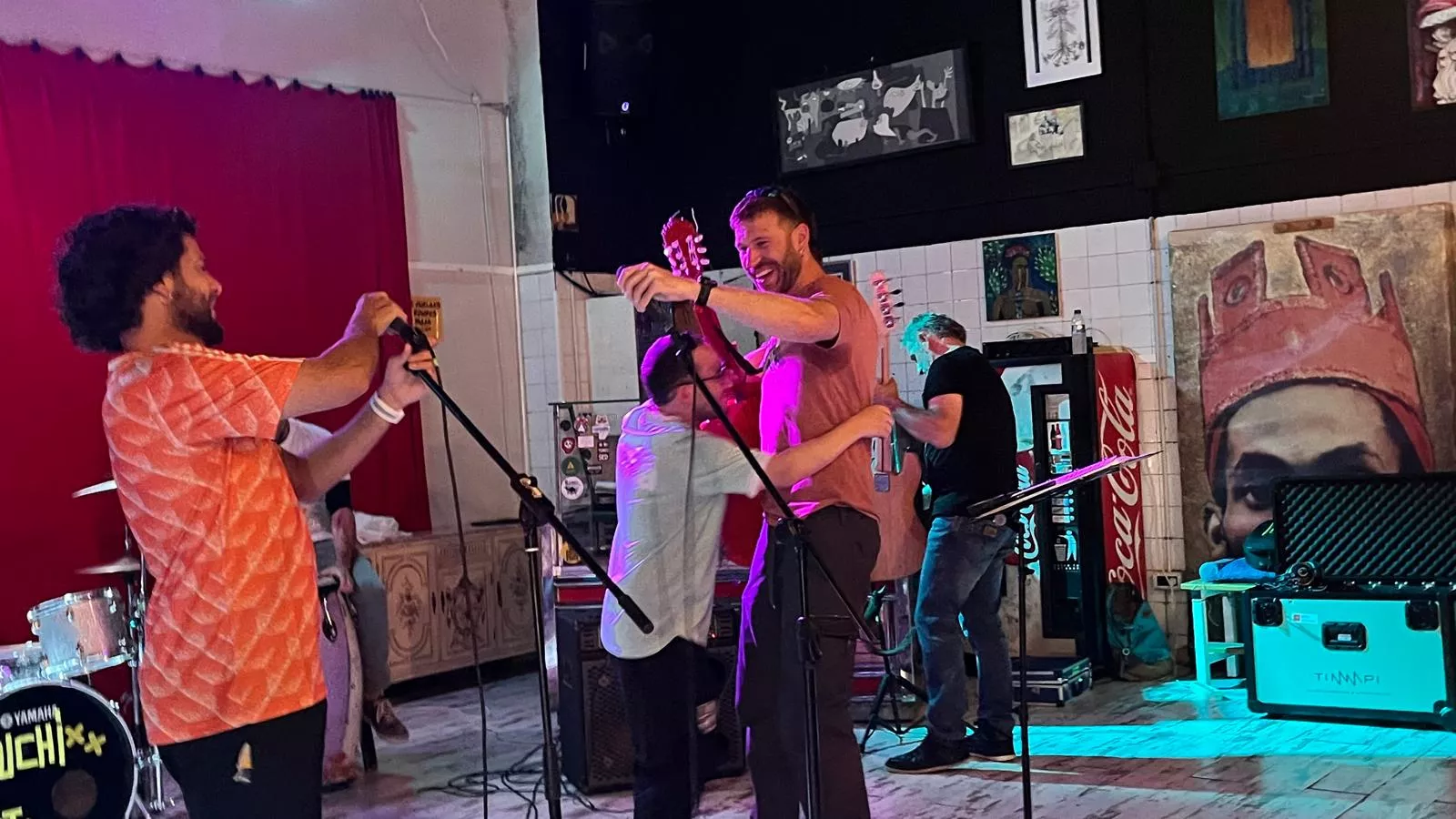 Jam session de Diversario celebrada en La Catalítica