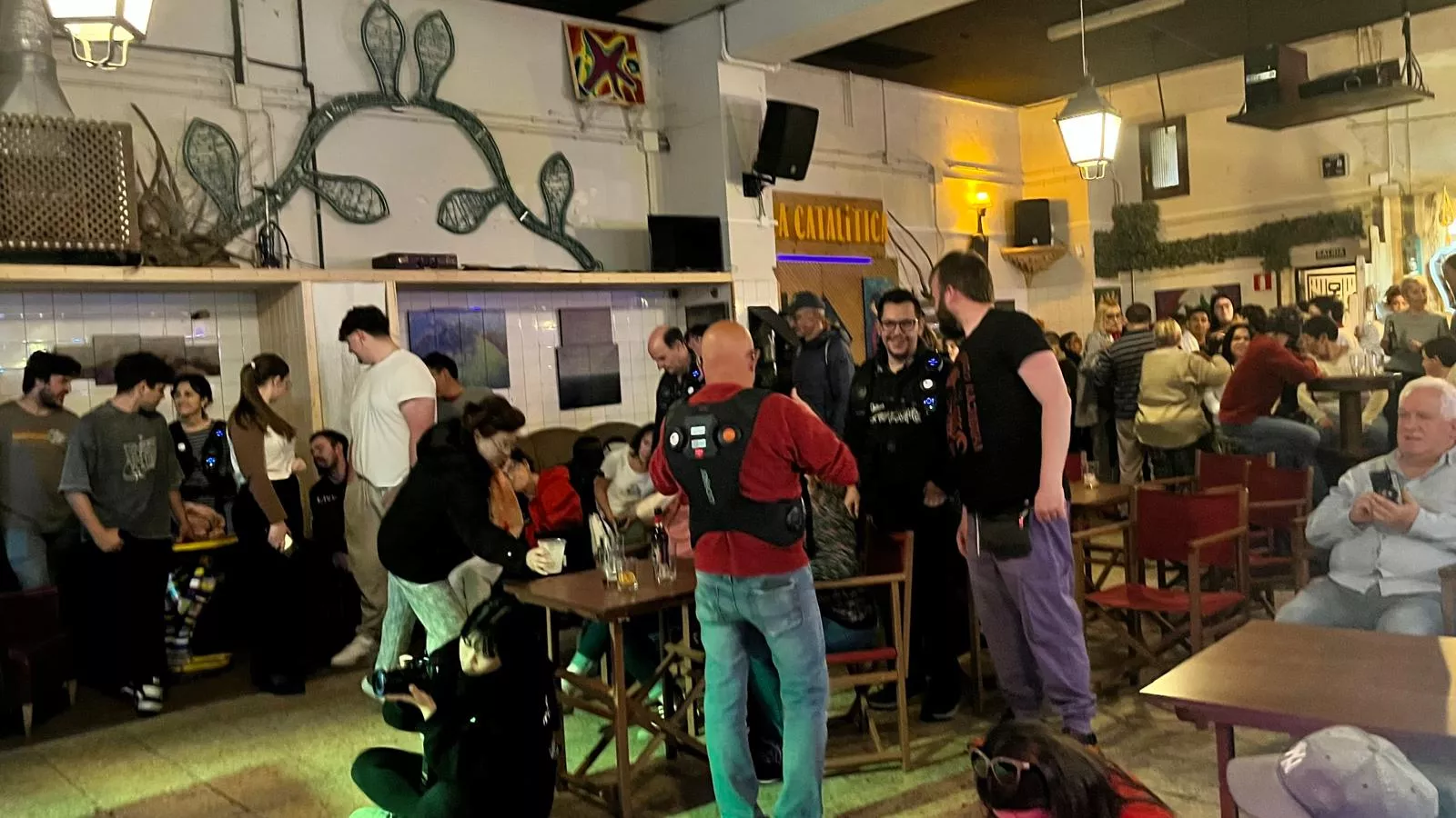 Jam session de Diversario celebrada en La Catalítica