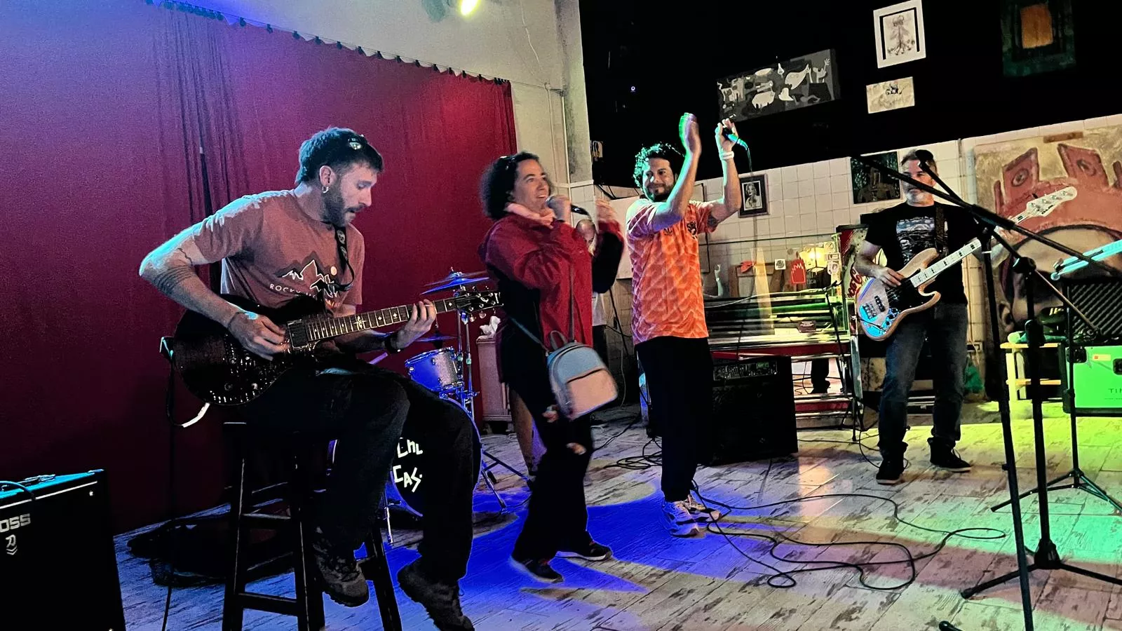 Jam session de Diversario celebrada en La Catalítica