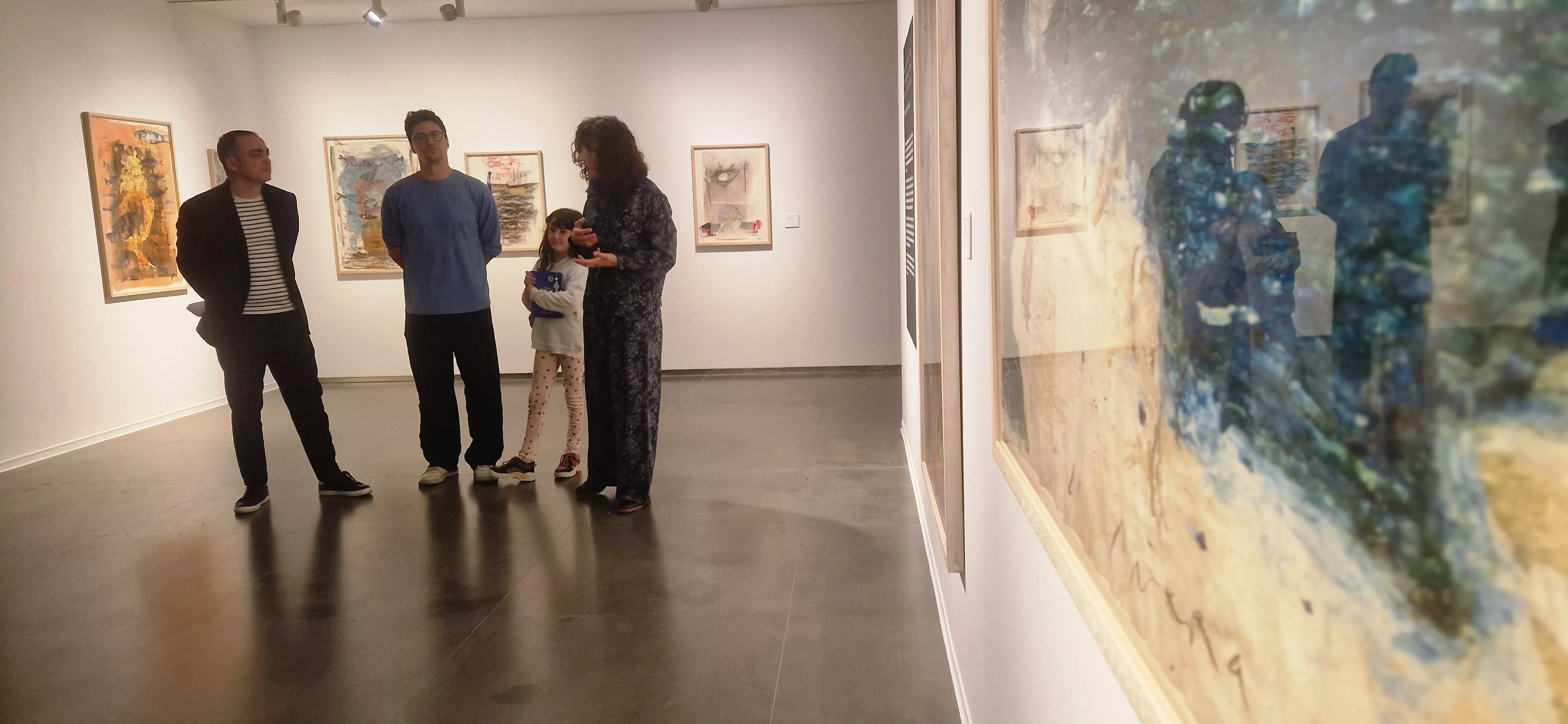 Exposición "Viaje de ida y vuelta" de Carrera Blecua. Foto Myriam Martínez