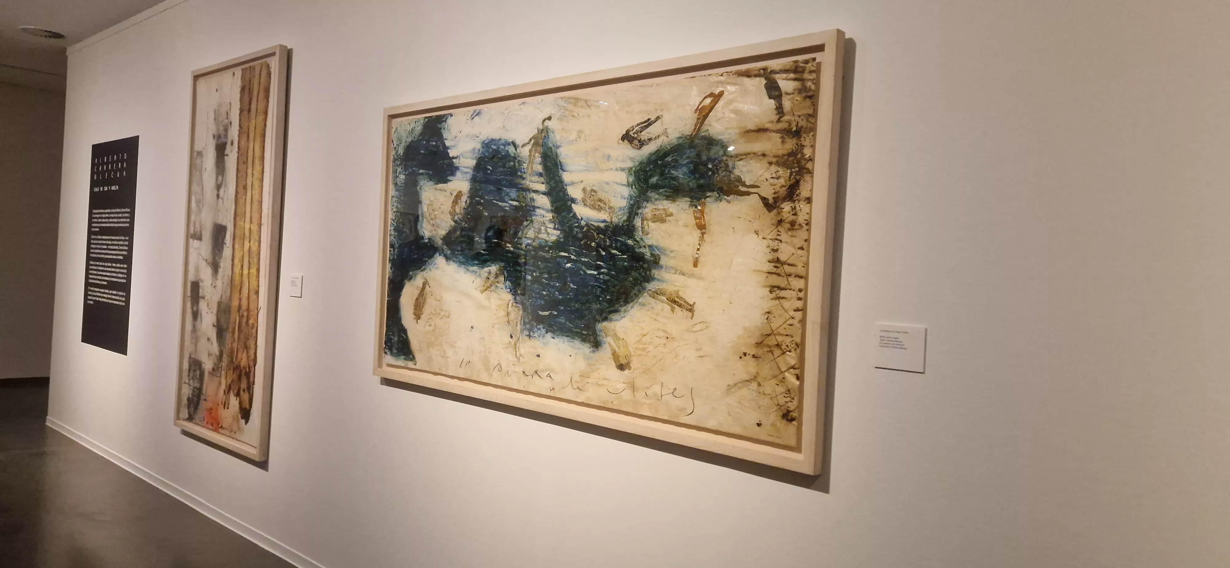 Exposición "Viaje de ida y vuelta" de Carrera Blecua. Foto Myriam Martínez