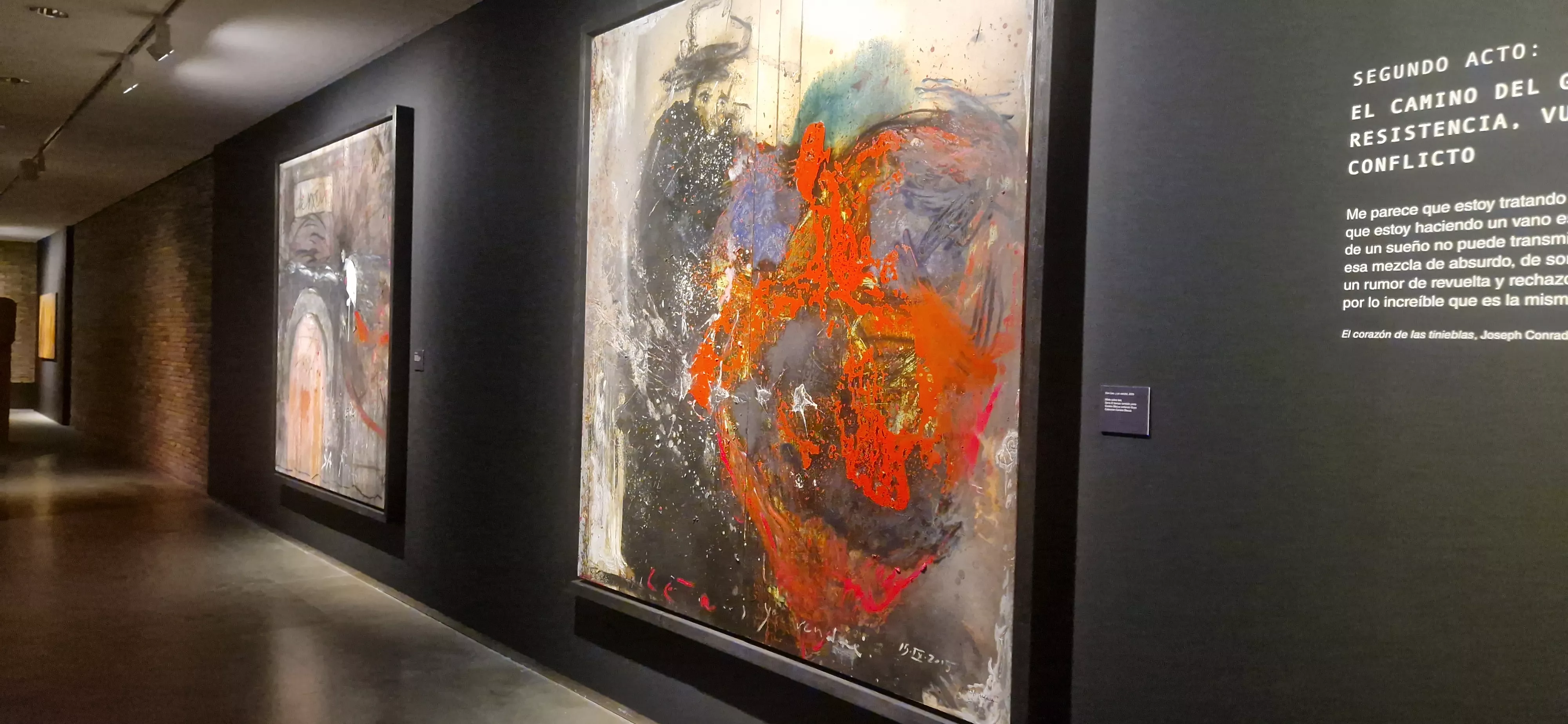 Exposición "Viaje de ida y vuelta" de Carrera Blecua. Foto Myriam Martínez