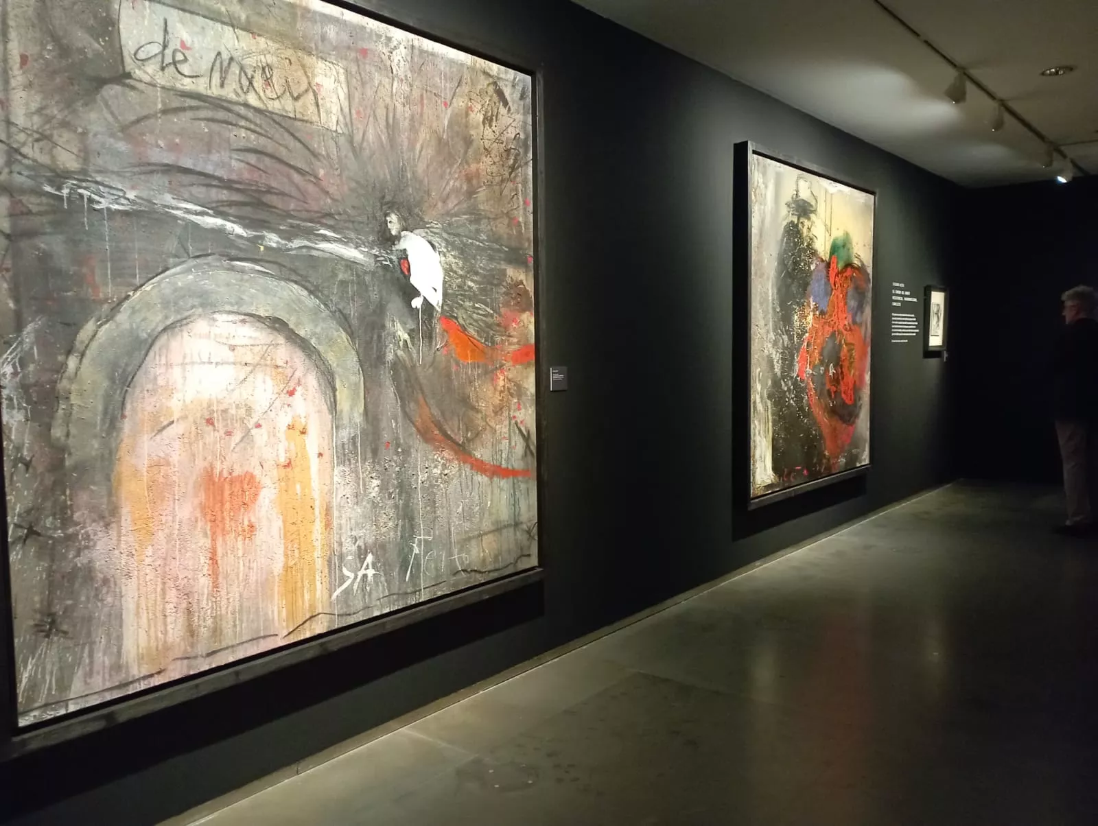 Inauguración de la exposición "Viaje de ida y vuelta" de Carrera Blecua. Foto María José Santolaria