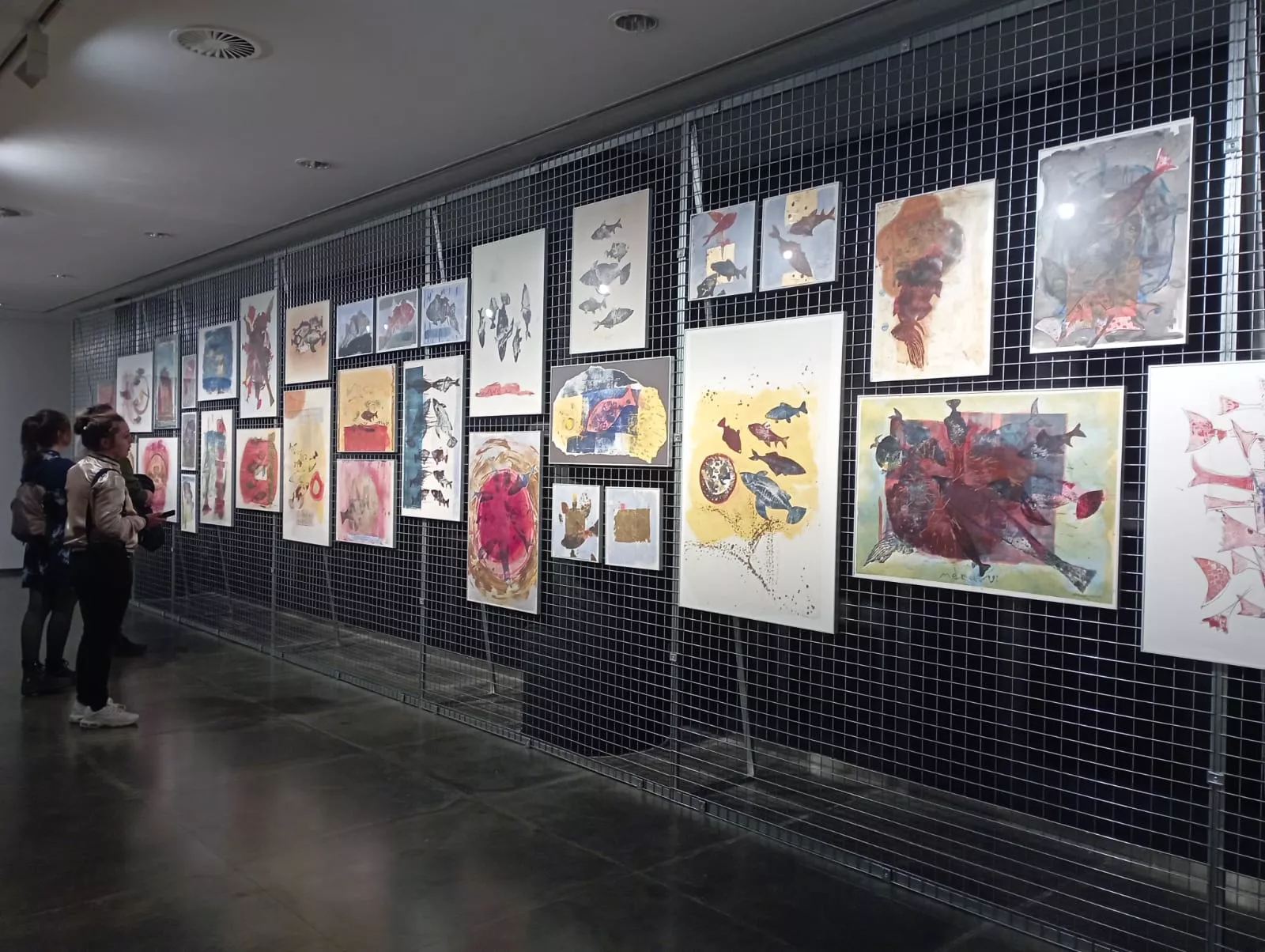 Inauguración de la exposición "Viaje de ida y vuelta" de Carrera Blecua. Foto María José Santolaria