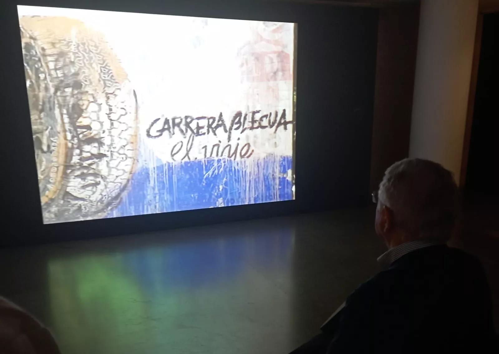 Inauguración de la exposición "Viaje de ida y vuelta" de Carrera Blecua. Foto María José Santolaria