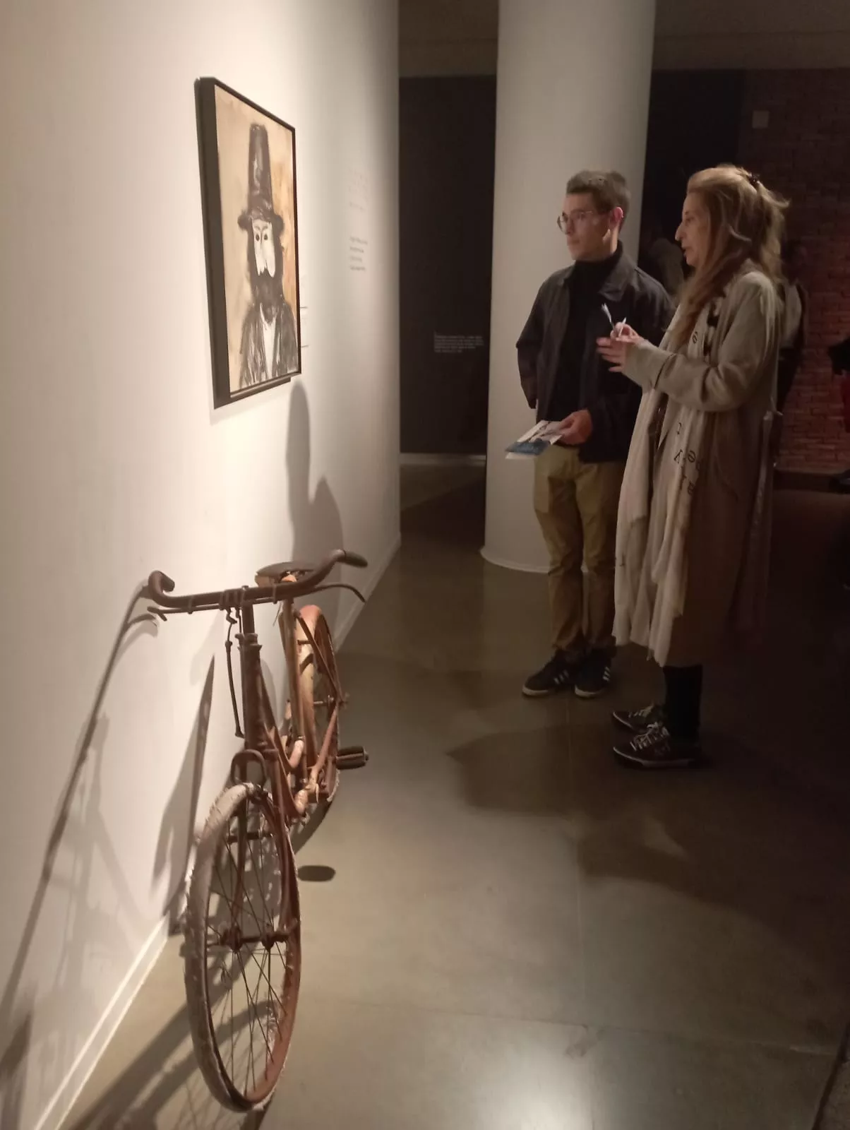 Inauguración de la exposición "Viaje de ida y vuelta" de Carrera Blecua. Foto María José Santolaria