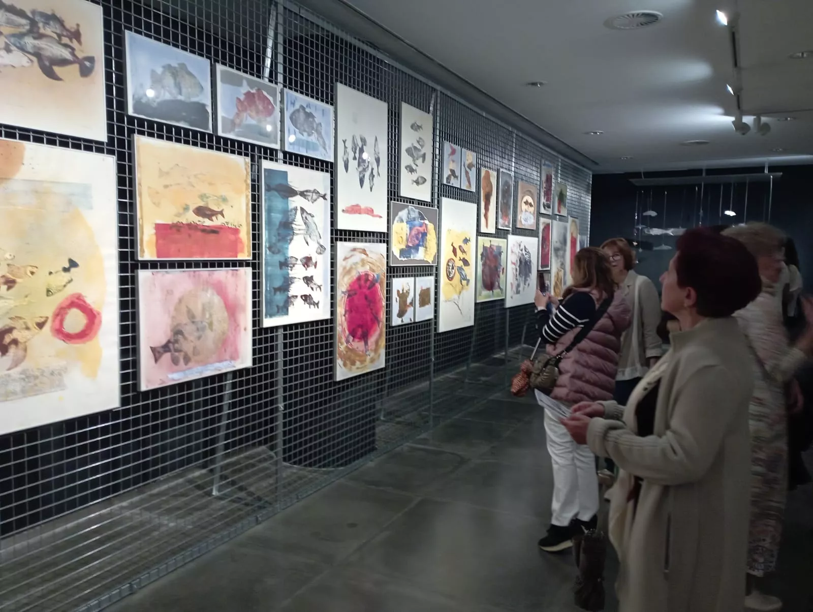 Inauguración de la exposición "Viaje de ida y vuelta" de Carrera Blecua. Foto María José Santolaria