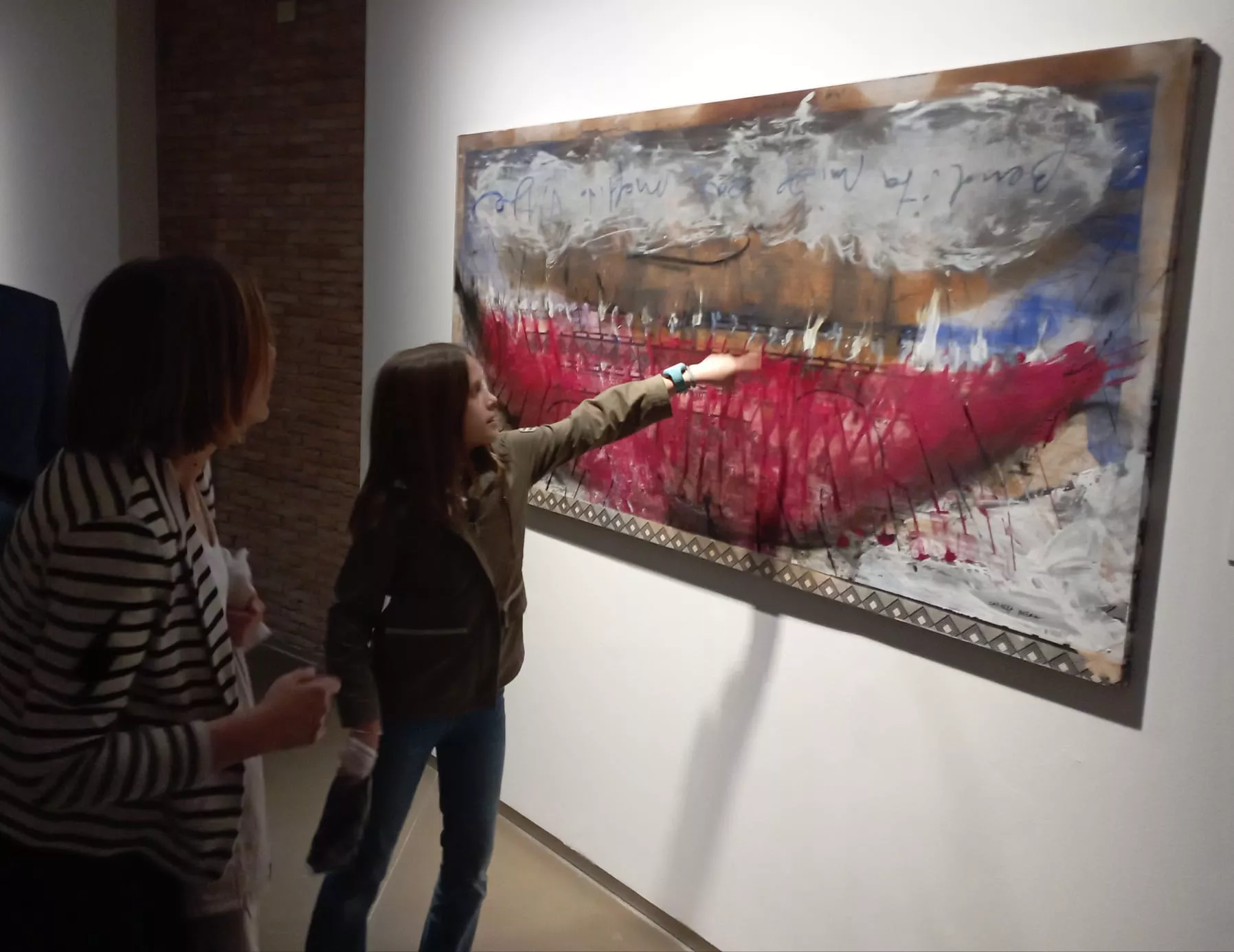 Inauguración de la exposición "Viaje de ida y vuelta" de Carrera Blecua. Foto María José Santolaria