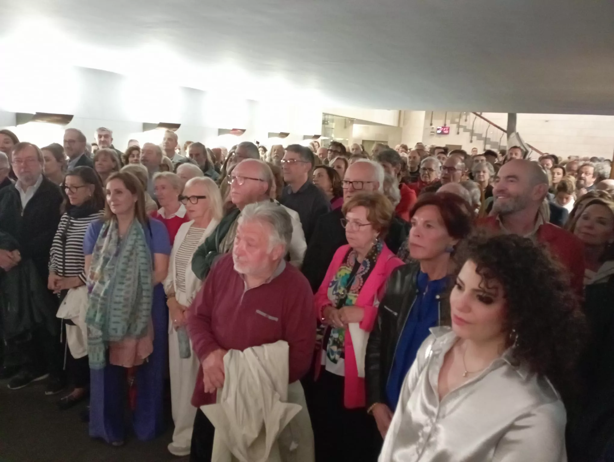 Inauguración de la exposición "Viaje de ida y vuelta" de Carrera Blecua. Foto María José Santolaria