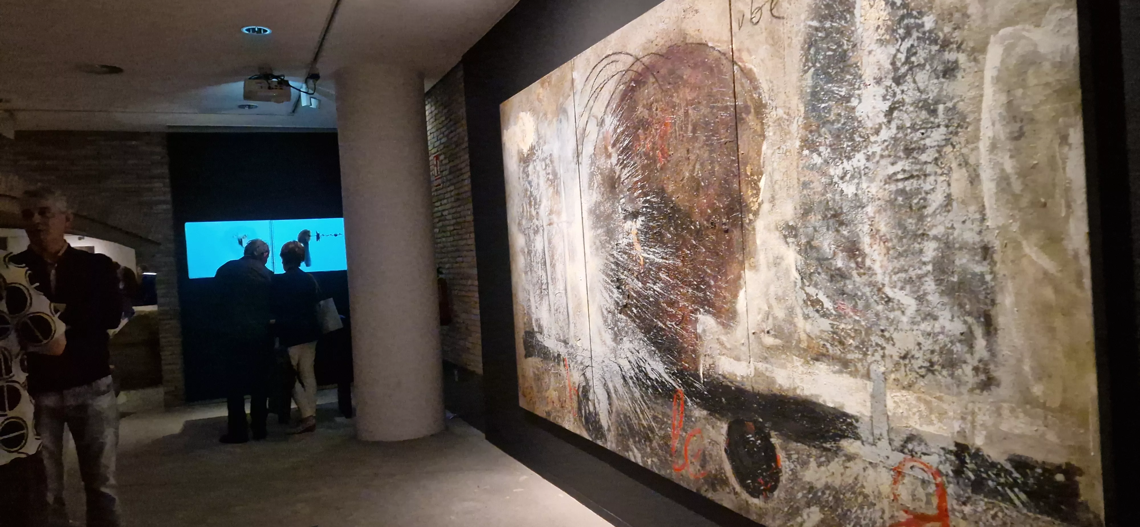 Inauguración de la exposición "Viaje de ida y vuelta" de Carrera Blecua. Foto Myriam Martínez