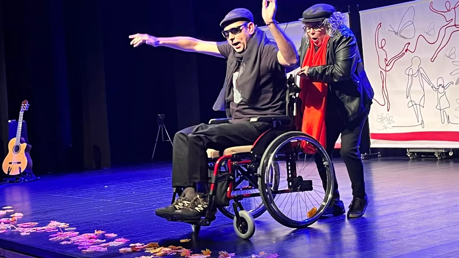 Representación de 'Prismas' de Habana Teatro y Josan Rodríguez. Foto Mercedes Manterola