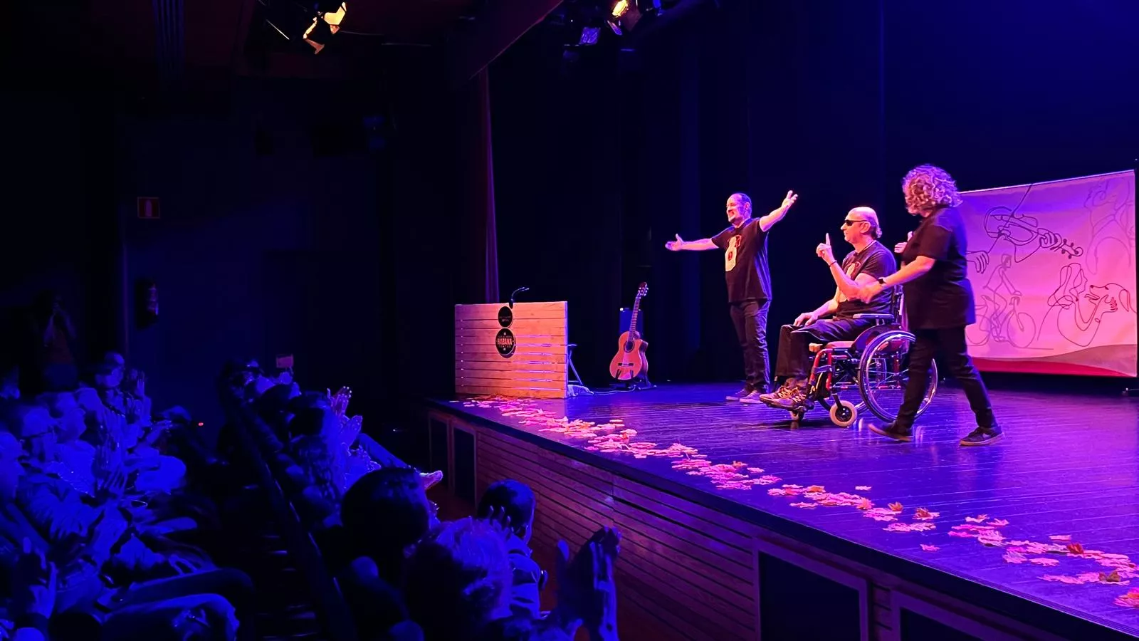 Representación de 'Prismas' de Habana Teatro y Josan Rodríguez. Foto Mercedes Manterola