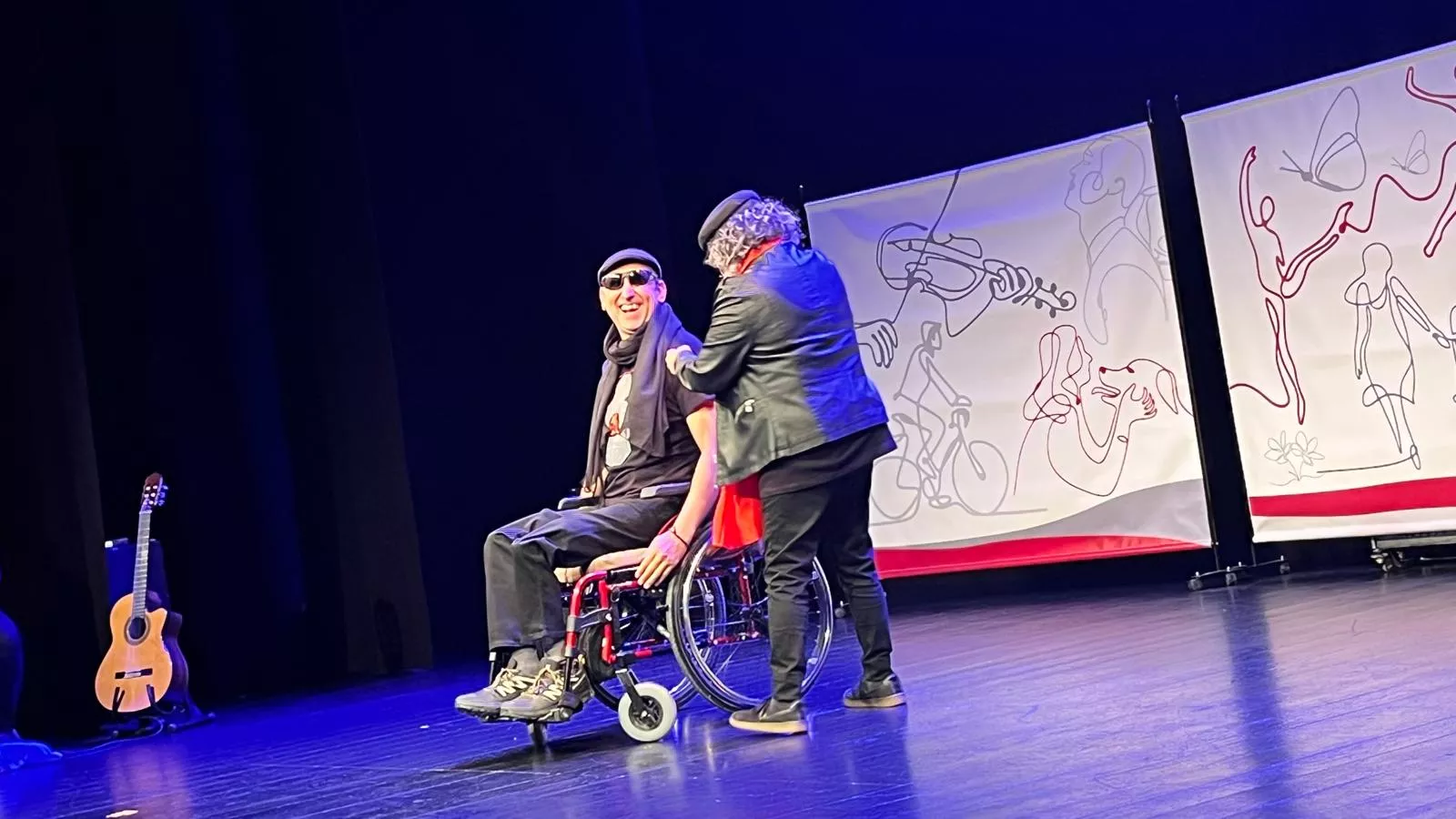 Representación de 'Prismas' de Habana Teatro y Josan Rodríguez. Foto Mercedes Manterola