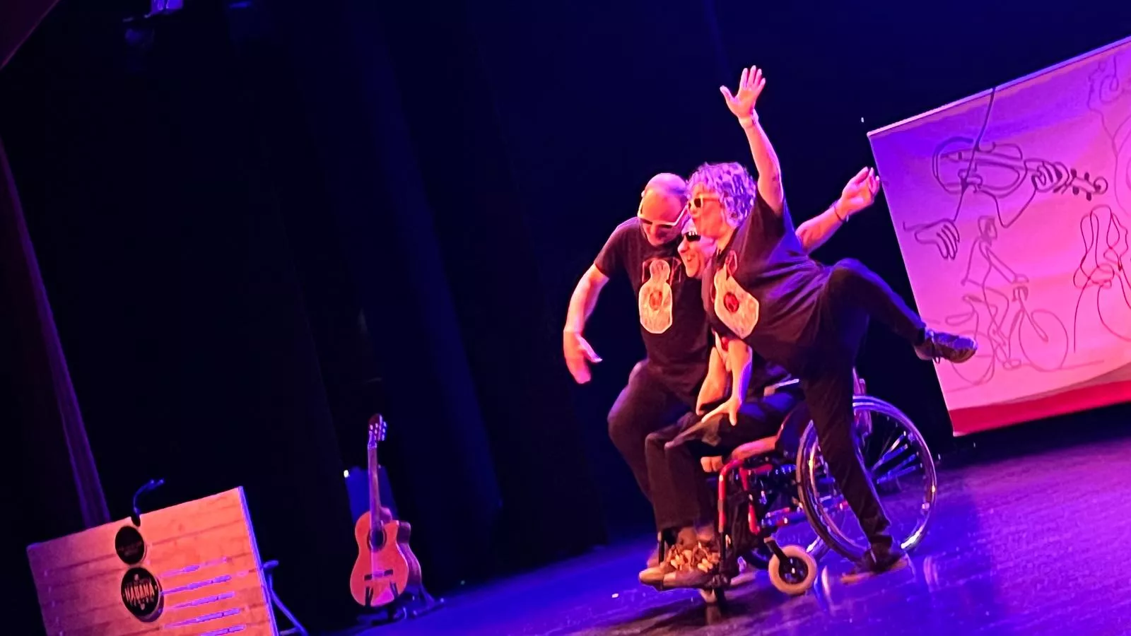 Representación de 'Prismas' de Habana Teatro y Josan Rodríguez. Foto Mercedes Manterola