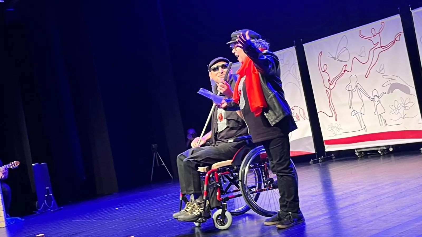 Representación de 'Prismas' de Habana Teatro y Josan Rodríguez. Foto Mercedes Manterola