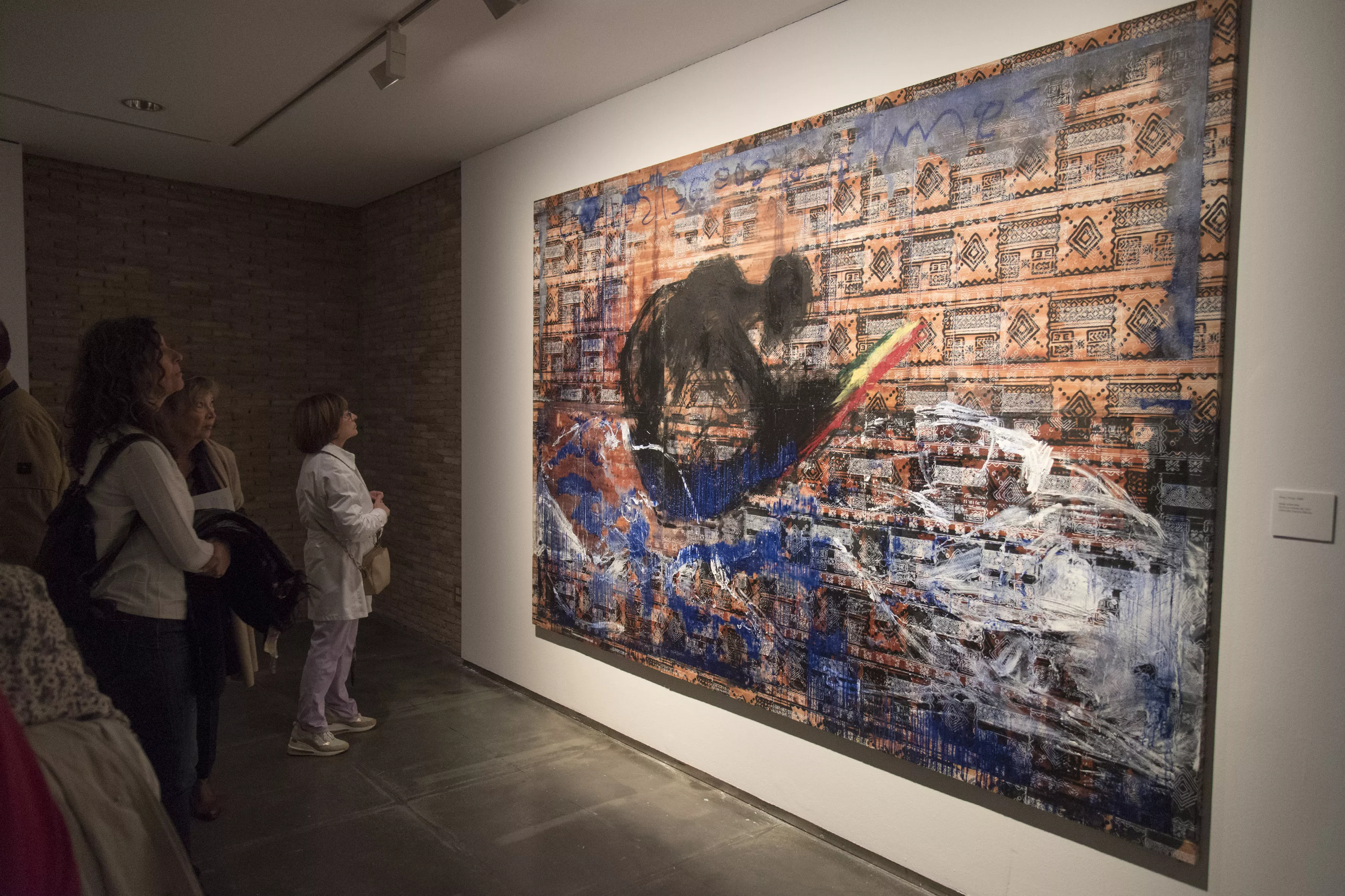 Inauguración de la exposición "Viaje de ida y vuelta" de Carrera Blecua. Foto DPH