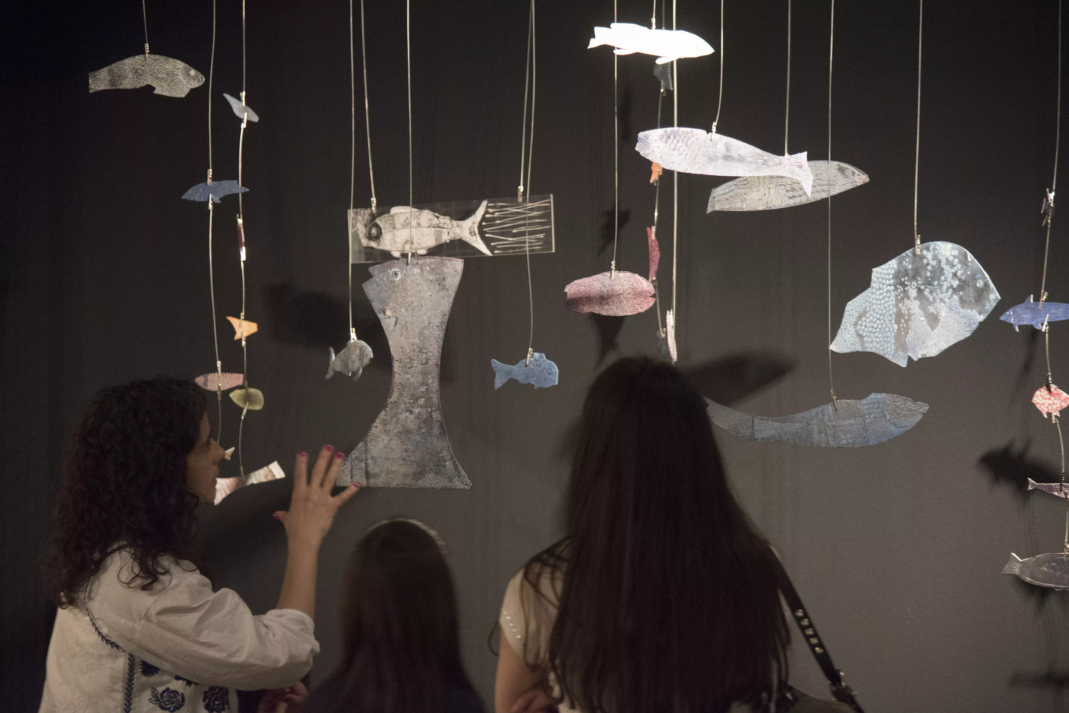 Inauguración de la exposición "Viaje de ida y vuelta" de Carrera Blecua. Foto DPH