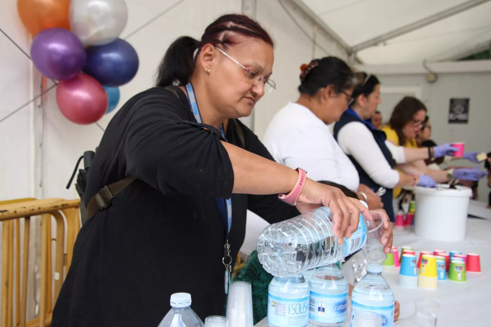 Barriofest 2025, chocolatada. Foto Carlos Neofato