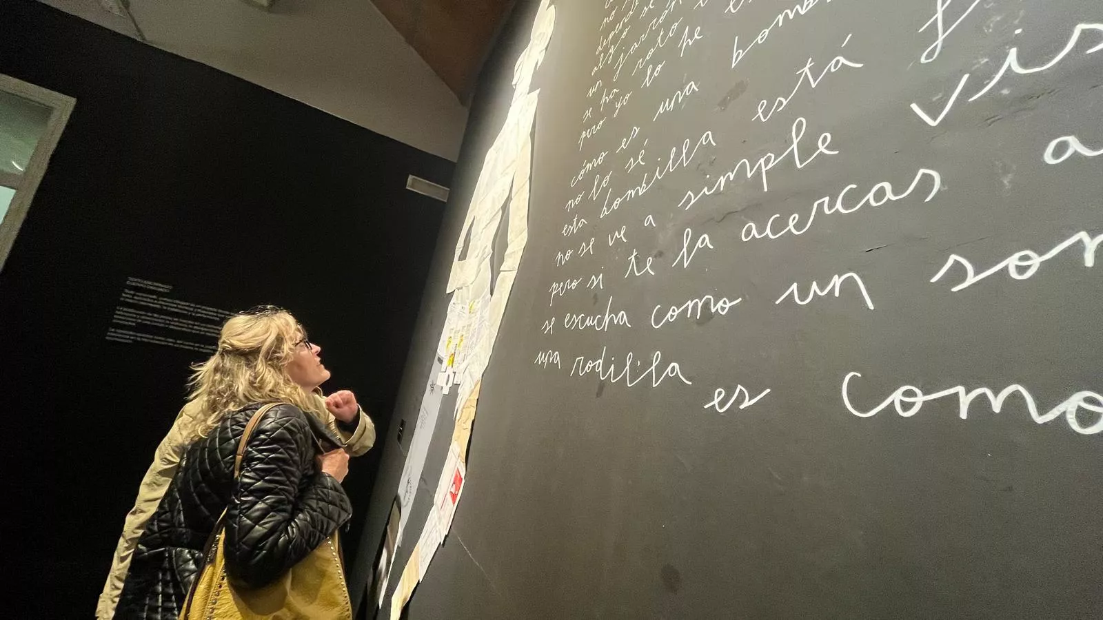  Inauguración de la exposición de Lucía Naval 'Texto encarnado, cuerpo dibujado'. Foto Mercedes Manterola