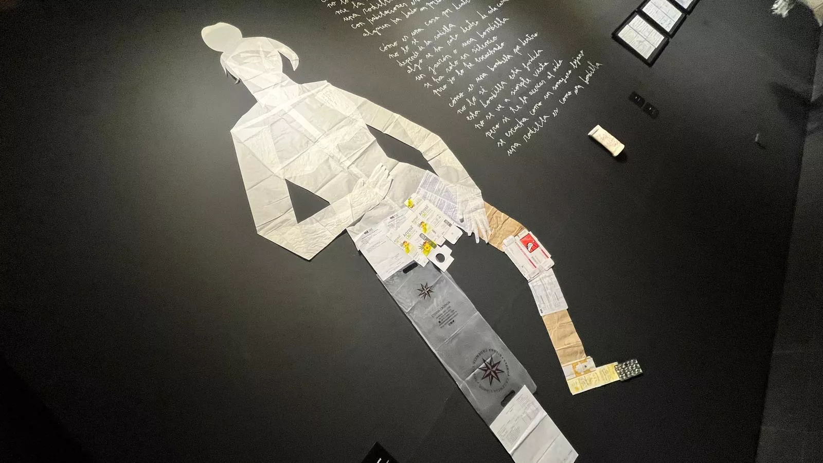  Inauguración de la exposición de Lucía Naval 'Texto encarnado, cuerpo dibujado'. Foto Mercedes Manterola