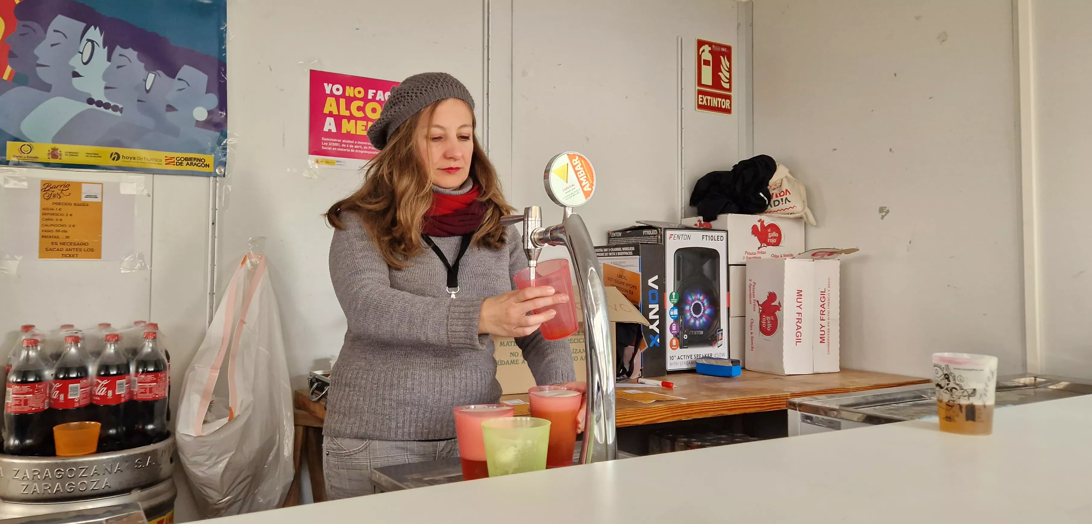 Comida popular en Barriofest. Foto Myriam Martínez250510 135358