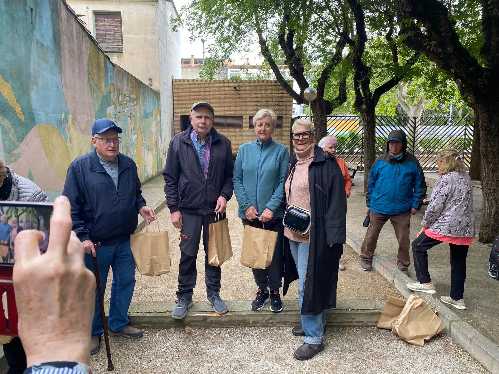 Segundo Premio del Campeonato de petanca.