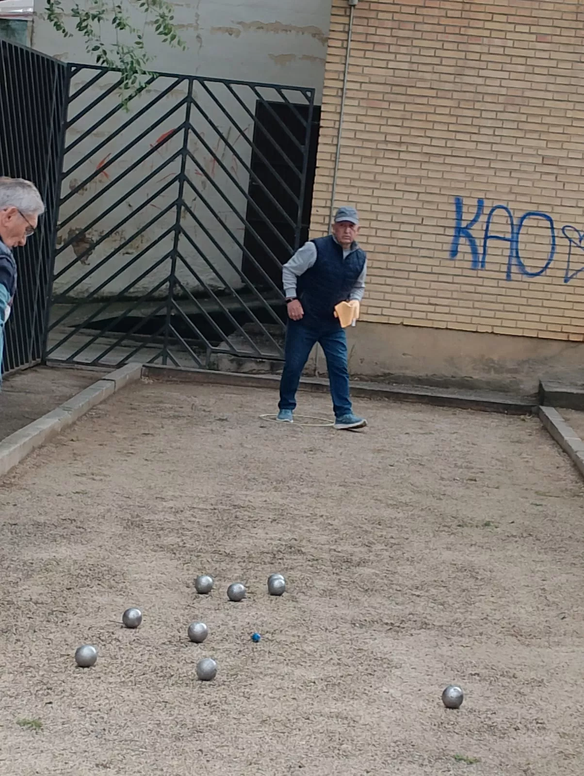 Campeonato de petanca.