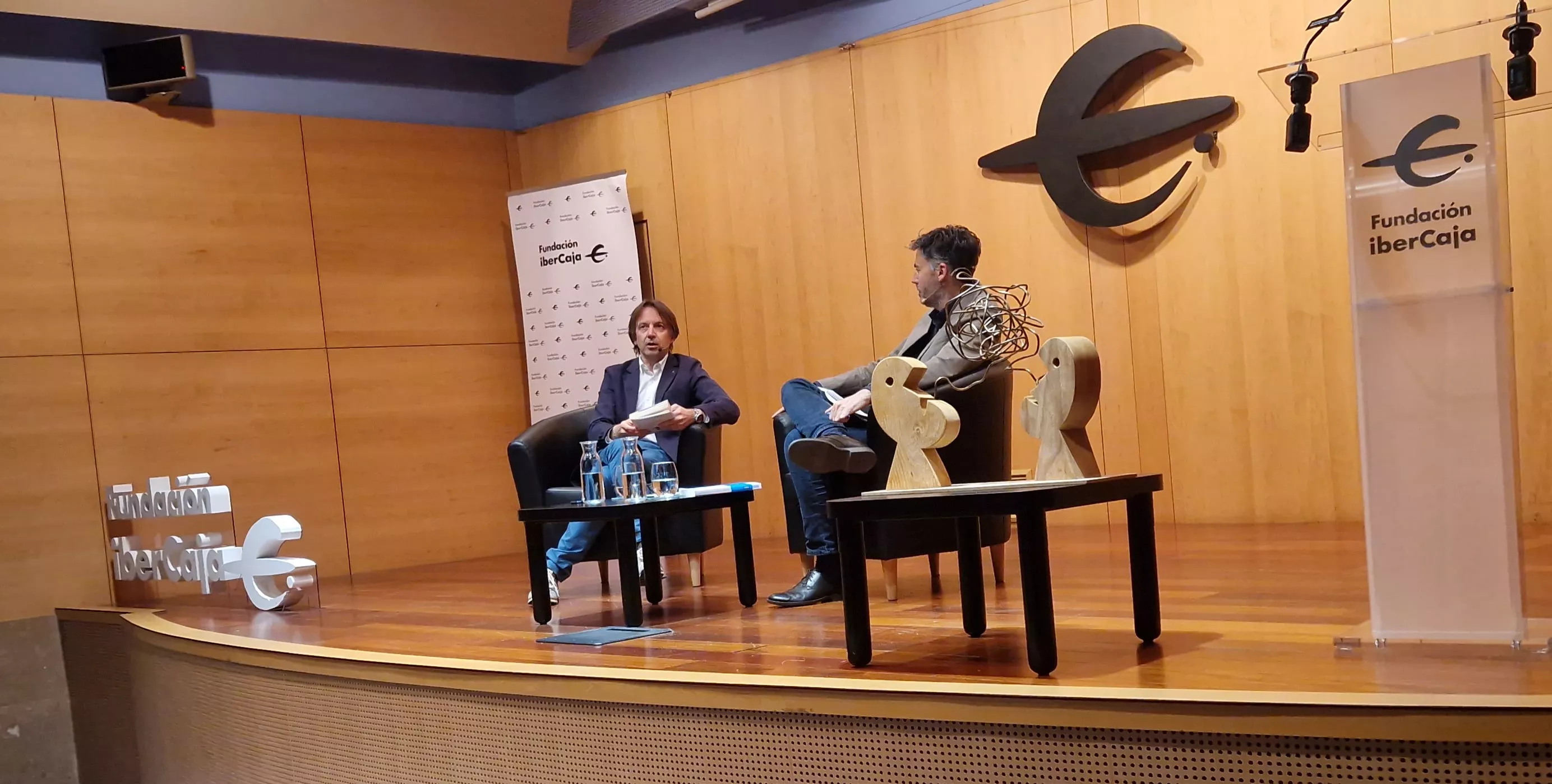 Javier Olivera y Guillermo Lahera. Foto Myriam Martínez