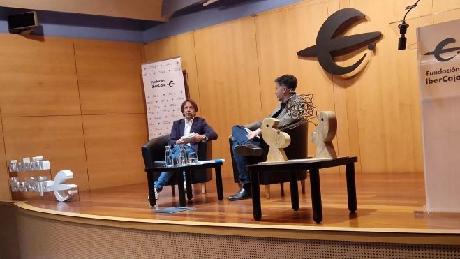 Javier Olivera y Guillermo Lahera. Foto Myriam Martínez