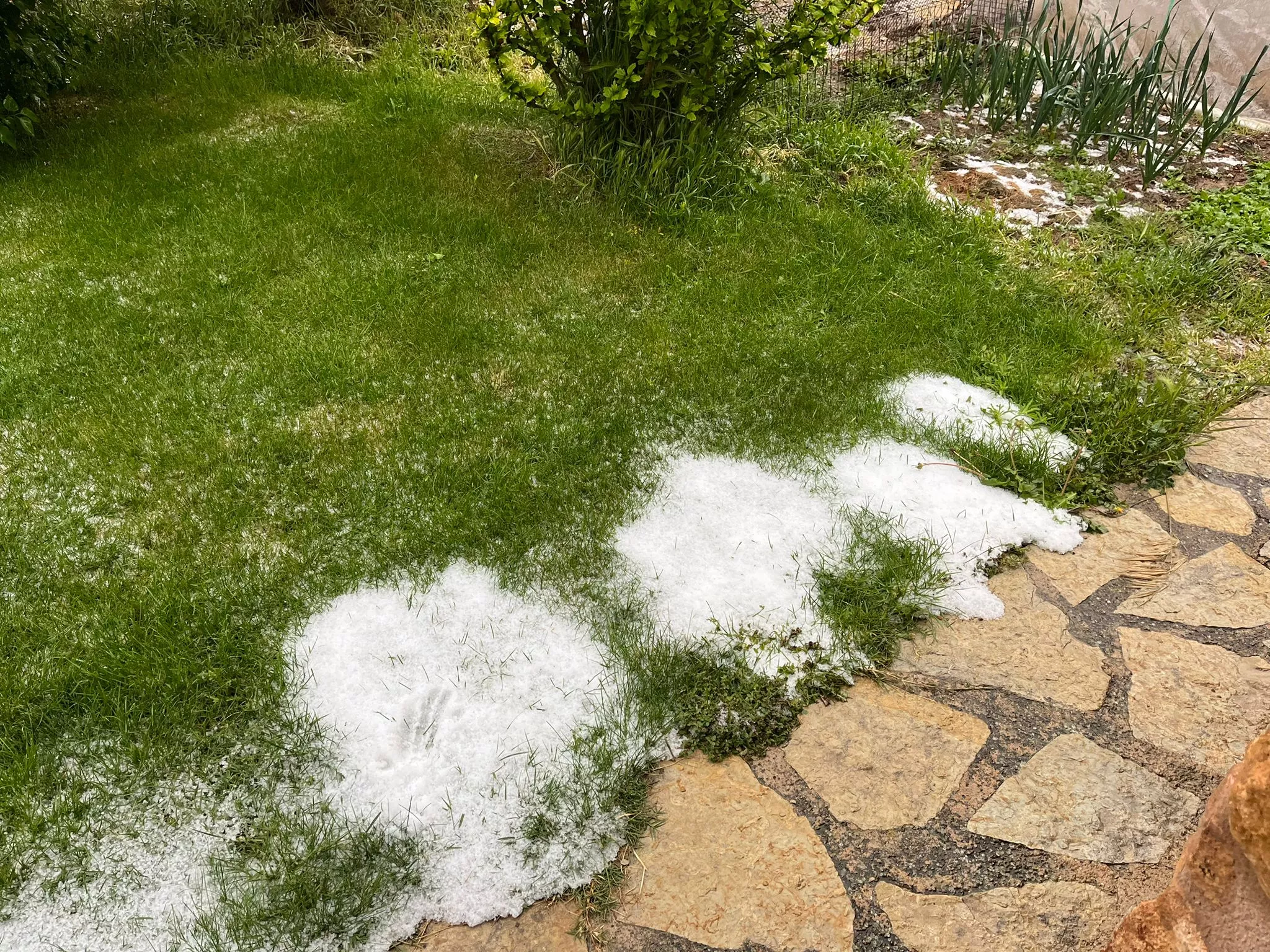 Consecuencias de las fuertes tormentas en la provincia.