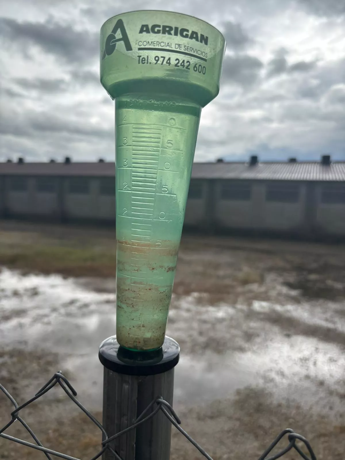 Consecuencias de las fuertes tormentas en la provincia.