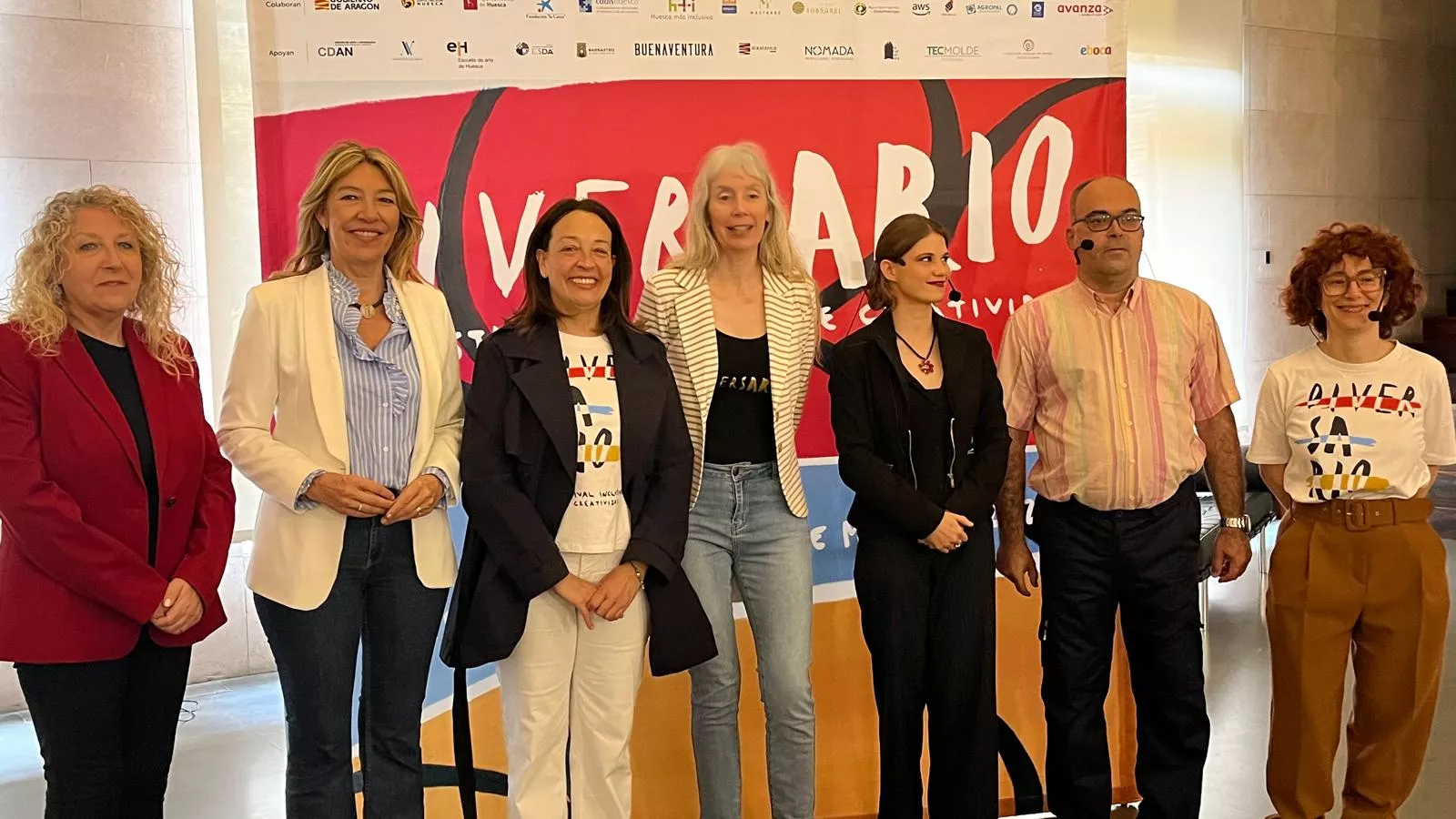 Clausura de Diversario en Huesca. Foto Mercedes Manterola