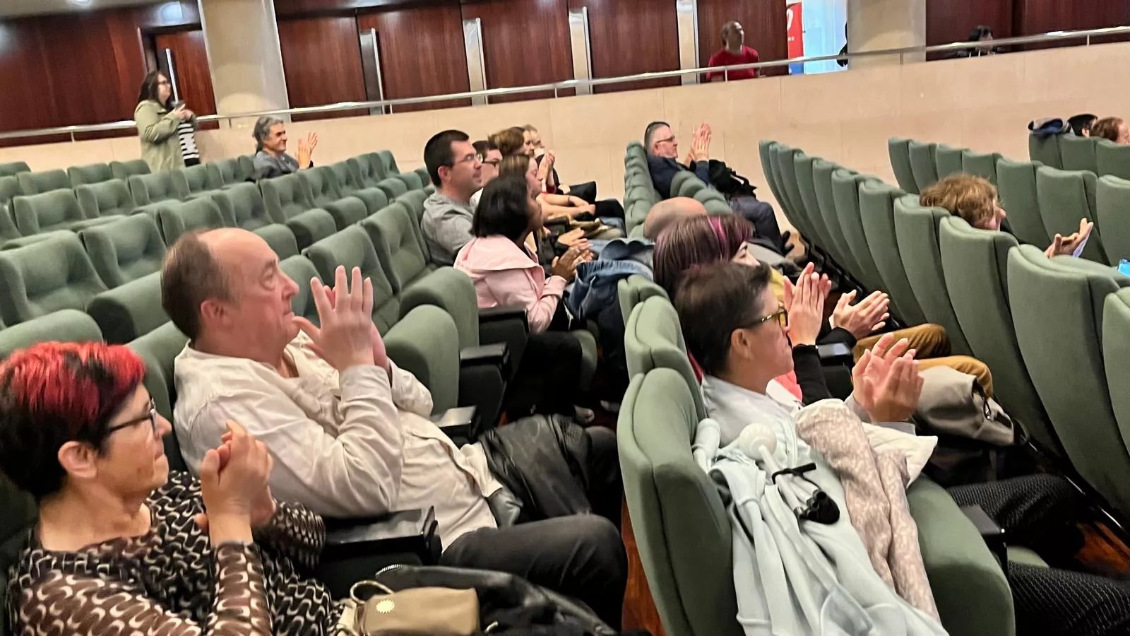 Clausura de Diversario en Huesca. Foto Mercedes Manterola
