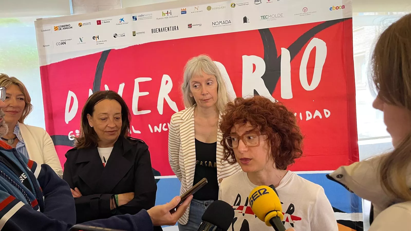 Clausura de Diversario en Huesca. Foto Mercedes Manterola