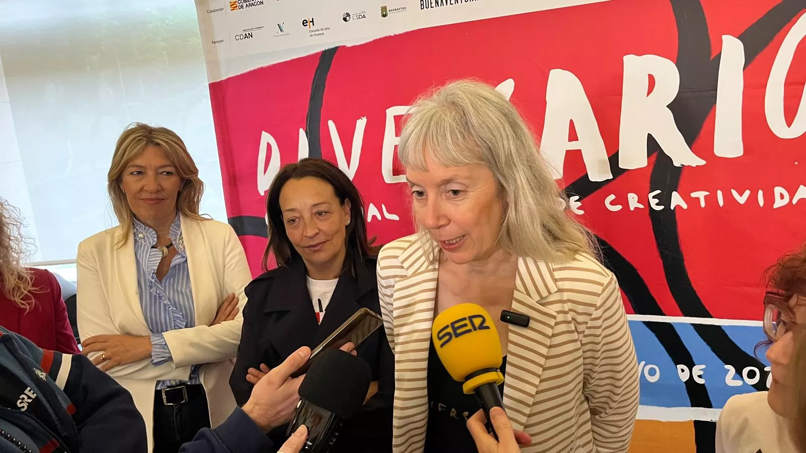 Clausura de Diversario en Huesca. Foto Mercedes Manterola