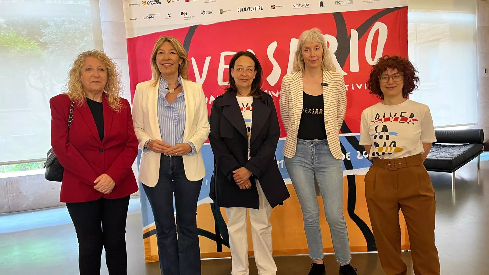 Clausura de Diversario en Huesca. Foto Mercedes Manterola