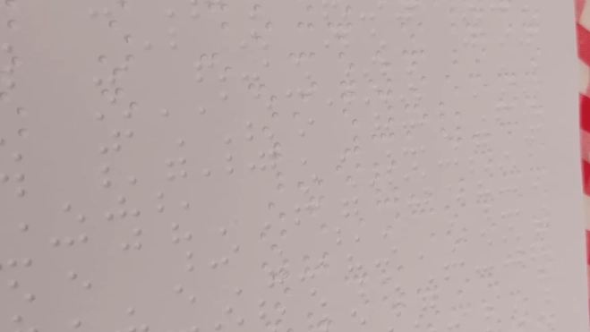 Carta en braille Carta en braille
