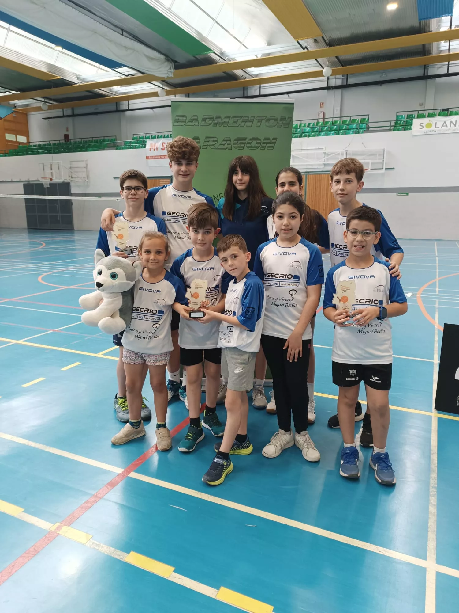 Campeonato de Aragón Escolar por equipos de bádminton