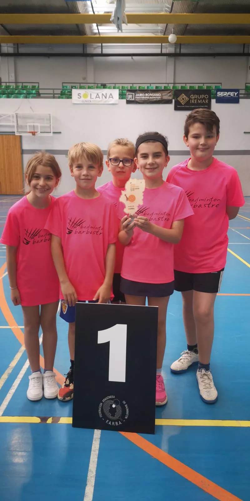Campeonato de Aragón Escolar por equipos de bádminton