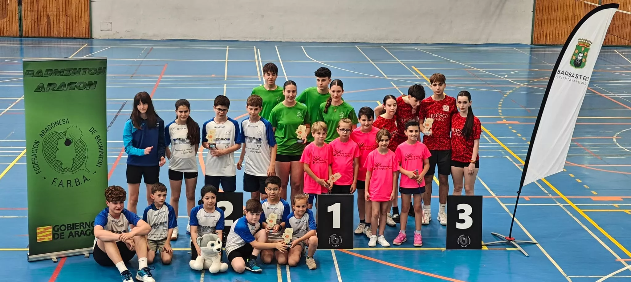 Campeonato de Aragón Escolar por equipos de bádminton