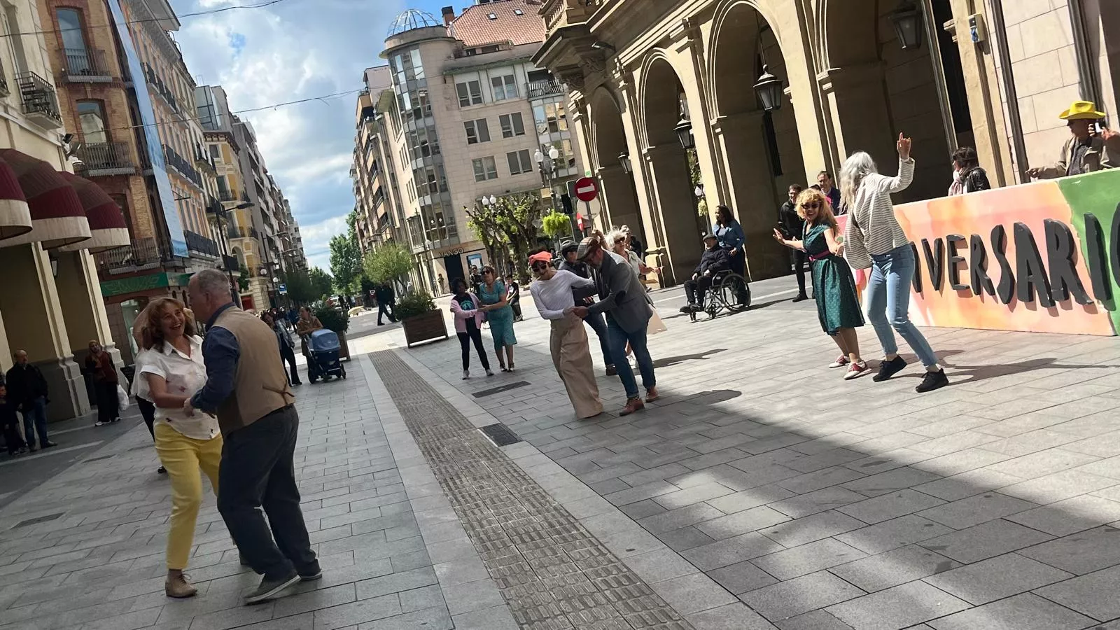 Clausura de Diversario en Huesca. Foto Mercedes Manterola