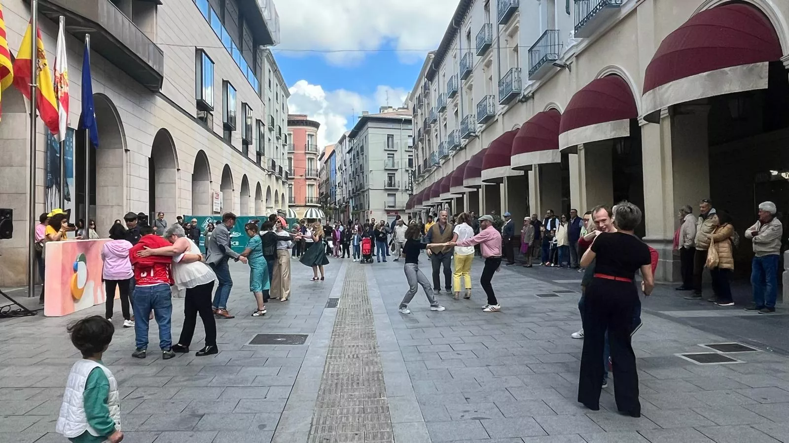 Clausura de Diversario en Huesca. Foto Mercedes Manterola