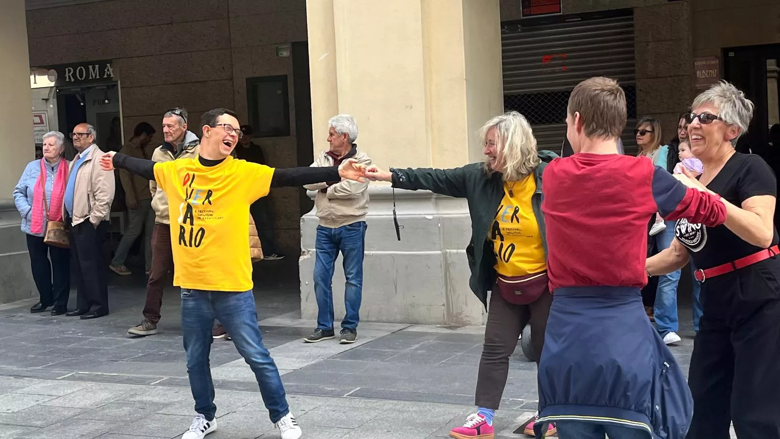 Clausura de Diversario en Huesca. Foto Mercedes Manterola