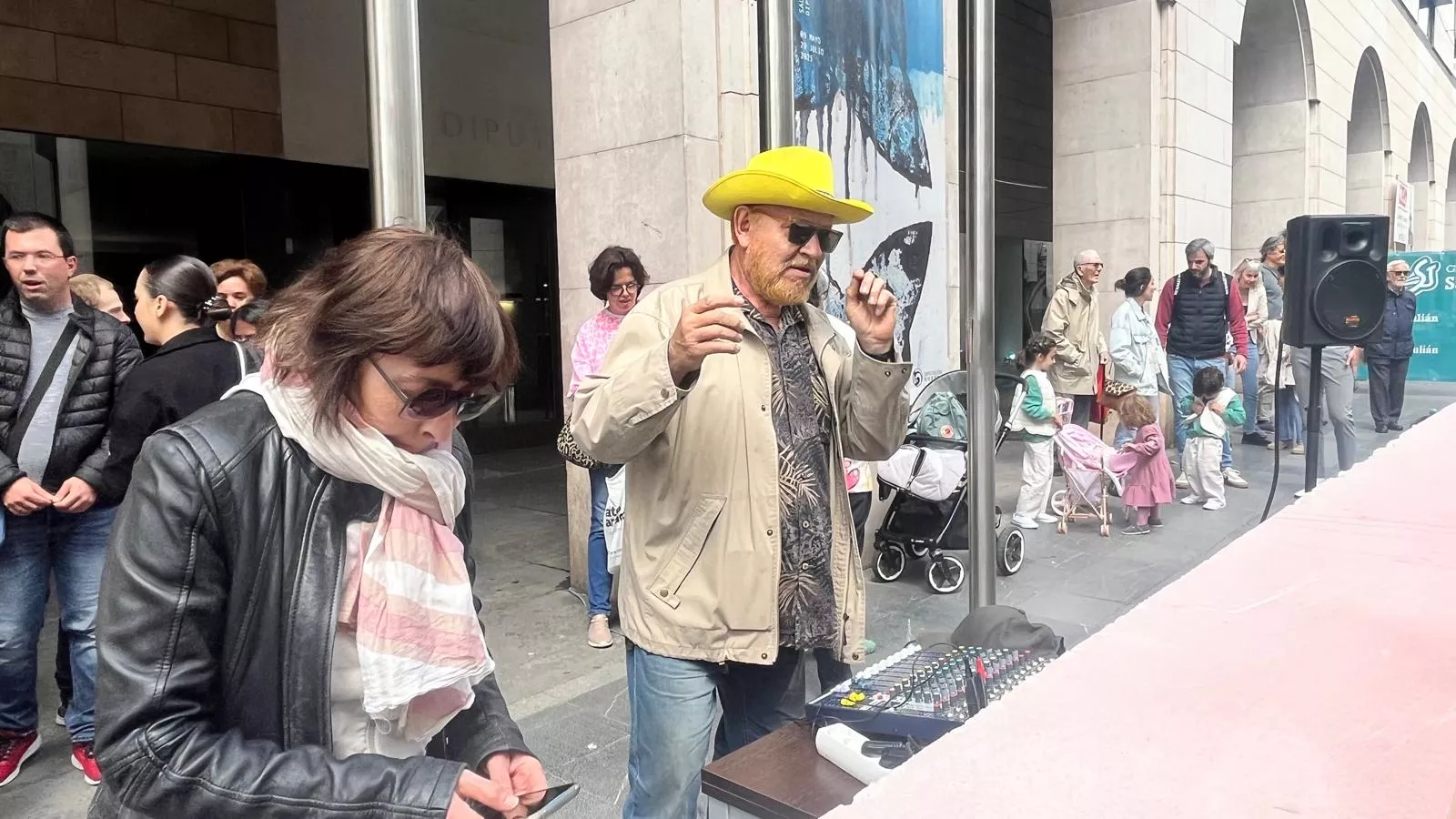 Clausura de Diversario en Huesca. Foto Mercedes Manterola