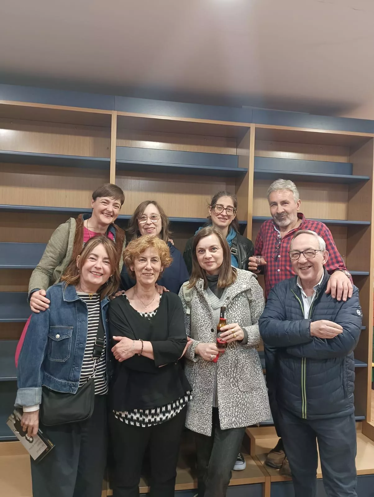 Fiesta de despedida de Jesús Buil y Ludi Escartín.