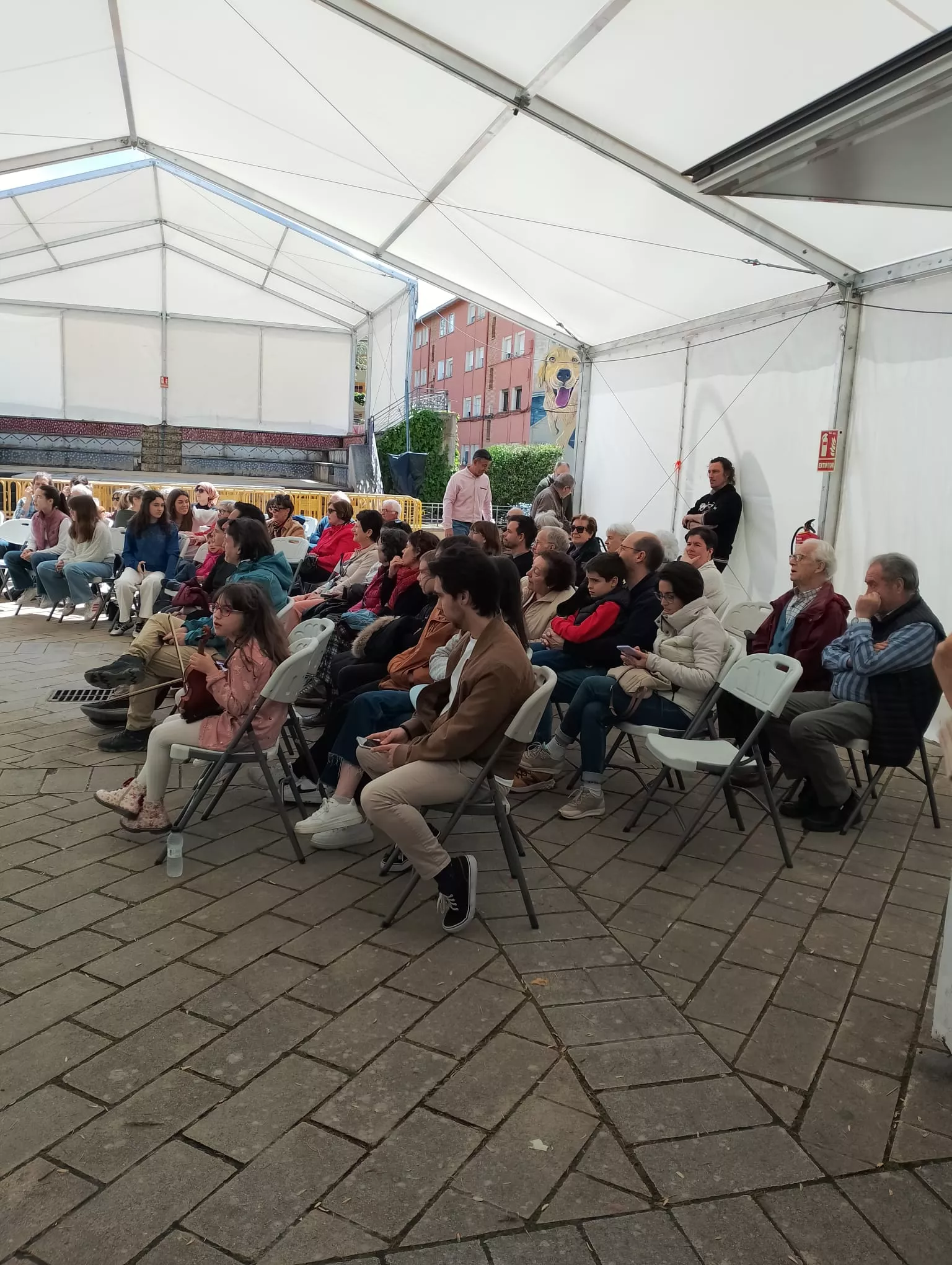 Actuación del Conservatorio de Música de Huesca.