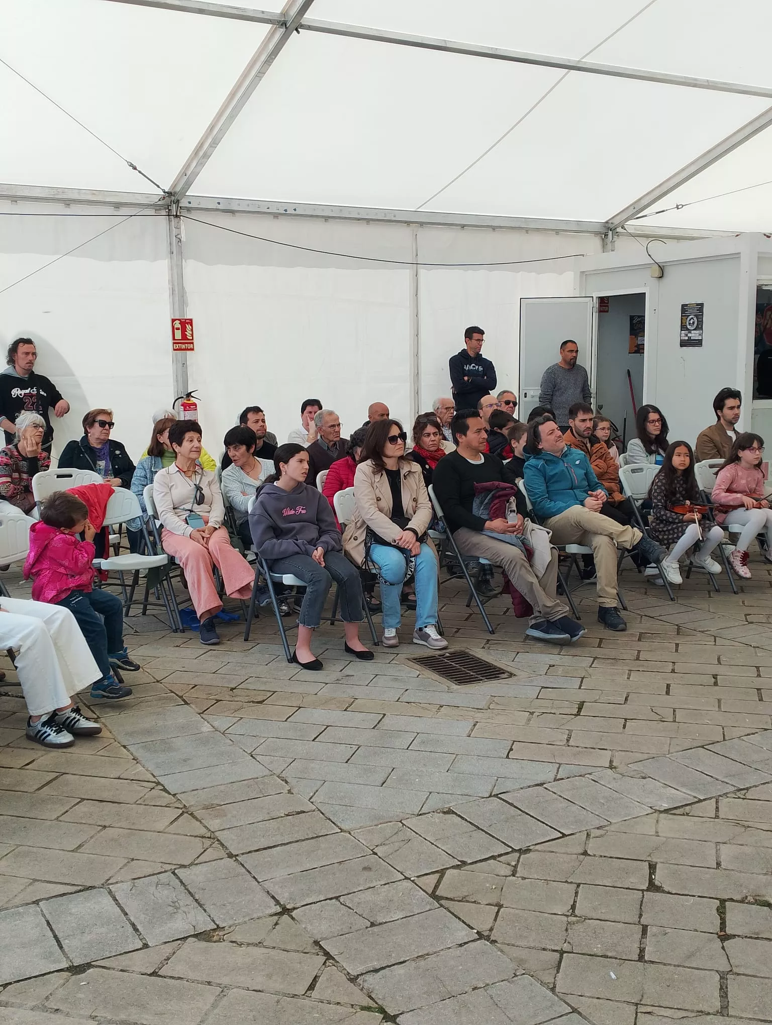 Actuación del Conservatorio de Música de Huesca.